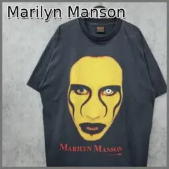 90s Marilyn Manson マリリンマンソンUSA製 コピーライトあり 稀少】 マリリンマンソン ヴィンテージ コピーライト 90s 切りっぱなし