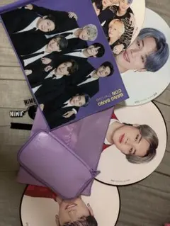 BTS 公式 グッズ BTSグッズまとめ売り BT21 うちわ プレミアムフォト