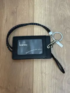 boshiho IDカードケース パスケース 定期入れ ブラック
