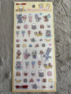 ぴたぷくステッカー トムジェリ