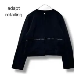 アダプトリテイリング　ジャケット　フォーマル　Ｆ　黒　長袖　無地
