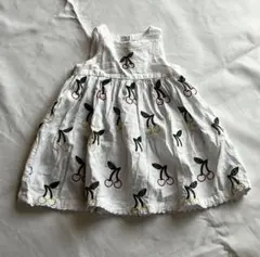 【美品】ステラマッカートニーキッズ18m チェリー総刺繍 ワンピースStellaのサムネイル