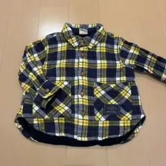 moujonjon チェックシャツ 80cm