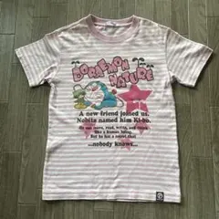 UNIQLO UT ドラえもん Tシャツ 150 ピンク ボーダーのサムネイル