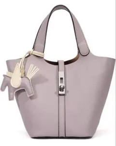 ハンドバッグ フェイクレザー