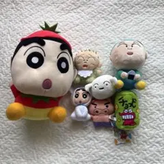 【おまけ付き】クレヨンしんちゃん　ぬいぐるみ　マスコットセット