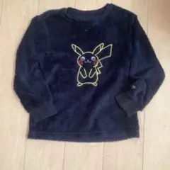 n*︎様 ピカチュウ刺繍フリースパジャマ上のみ