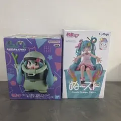 初音ミク プライズフィギュア 桜ミク2026 ザクぐるみ 2種セット - メルカリ