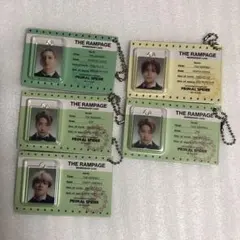 THE RAMPAGE ブリスターチャーム5点セット。1993