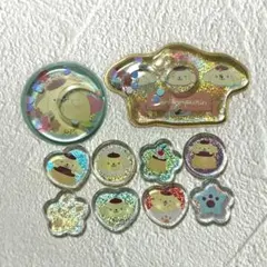 ヴ*ス様 ⑪サンリオ ポムポムプリン ウォーターシール おはじきシール おすそ分