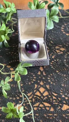 vintage＊LALIQUE＊ラリック＊クリスタル＊リング＊指輪＊本店購入08