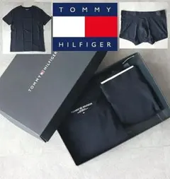 新品【トミーヒルフィガー】ギフトBOX Tシャツ ボクサーパンツ M(L)
