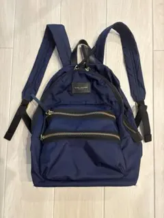 マークジェイコブス　ネイビー　リュック