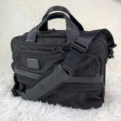 美品 TUMI アルファ2 イースト ウエストエクスパンダブル トートバッグ