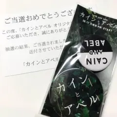 カインとアベル 山田涼介 缶バッチ 当選品