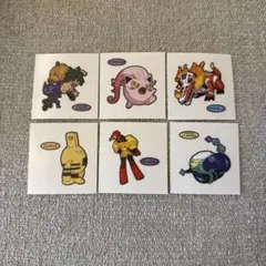ポケモンパン デコキャラシール 第215弾　シール6枚①