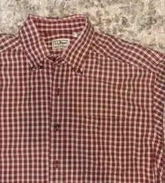 llbean チェックシャツ