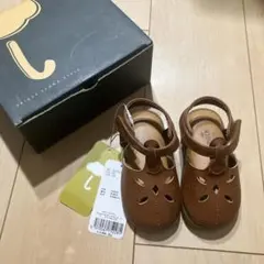 moimoln ブラウン メロディサンダル 13.5