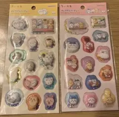 正規品 ポップデコパーティー♡わたあめカプセルシール ちいかわ2枚セット