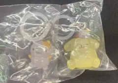 サンリオ　ガチャガチャ　ポムポムプリンめじるしアクセサリー