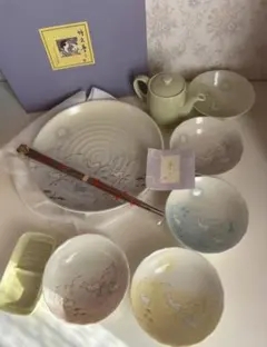 ポケモン×工芸展 豆皿セット ゲンガー フライゴン メリープ ピカチュウ