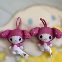 マクドナルド ぬいぐるみストラップ ピンク