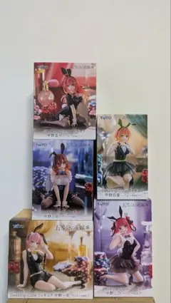 五等分の花嫁　DesktopCute　バニーver　5体セット