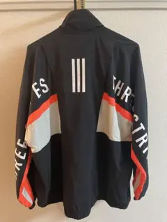 adidas THREE STRIPES ナイロンジャケット　サイズL