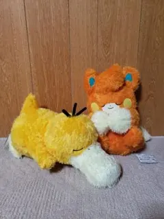 ポケモン もふぐっとくつろぎタイム ぬいぐるみ 2点セット