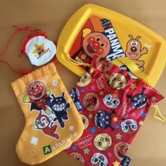 アンパンマン トレーとポーチ3種セット ノベルティ