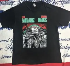 ボクシング サンタクルスvsマレス WBAフェザー級タイトルマッチTシャツ XL