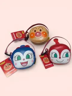ドキンちゃん　アンパンマン　コキンちゃん　 ミニポーチ　3個セット