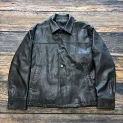 journal standard / leather car coat