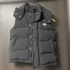 ダントン　ブラック ダウンベスト サイズ36