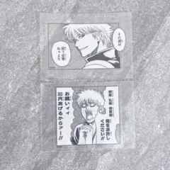 銀魂 フォトカード＆ステッカー 坂田銀時 - メルカリ