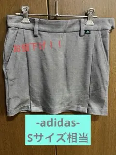 お値下げ!!-adidas-ゴルフスカート(S)
