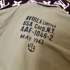AVIREX　ヘリンボーン　1980年代　ヴィンテージ　 ツナギのサムネイル
