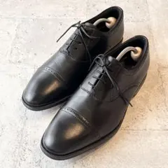 ほぼ新品 texcy luxe【25cm】ストレートチップ ブラックのサムネイル