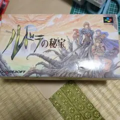 ルドラの秘宝　箱　説明書無し　スーパーファミコン　ソフト　　レア