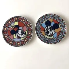 ミッキー&ミニーコースター 2枚セット
