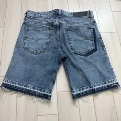 DIESEL デニムショートパンツ ダメージ加工 - メルカリ