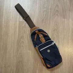 Orobianco ボディバッグ ネイビー ブラウン