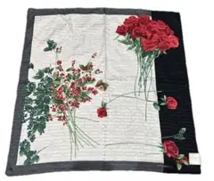 NINA RICCI ニナリッチ ハンカチーフ　花柄 薔薇 ボタニカル