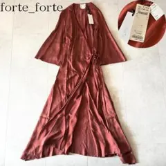 2025年最新】forte_forte ロングワンピースの人気アイテム - メルカリ