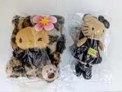 新品未使用　ハローキティぬいぐるみ2個まとめ