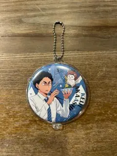 ハイキュー 赤葦京治 缶バッジ チェーン付き （送料無料）