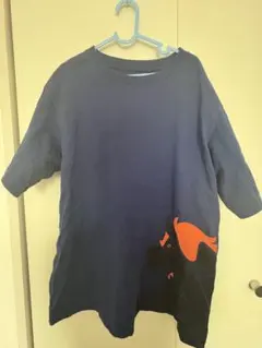 【美品】UNIQLO UT Tシャツ ネイビー 150 スーパーマリオ　クッパ