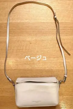 GIANNI CHIARINI ベージュ ショルダーバッグ　ハンドバッグ2way