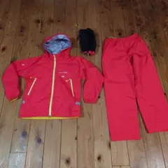 モンベル mont-bell レイントレッカー Kid's 140cm上下