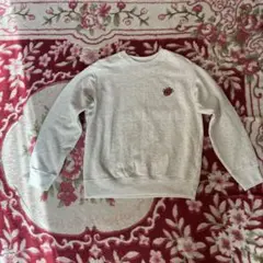 UNIQLOのバスケットボールロゴ付きグレー トレーナー(新品)